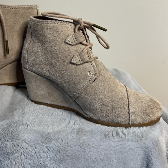 TOMS Kala Women's Wedge Ankle Boots - Great Used condition - Picture 6 of 10